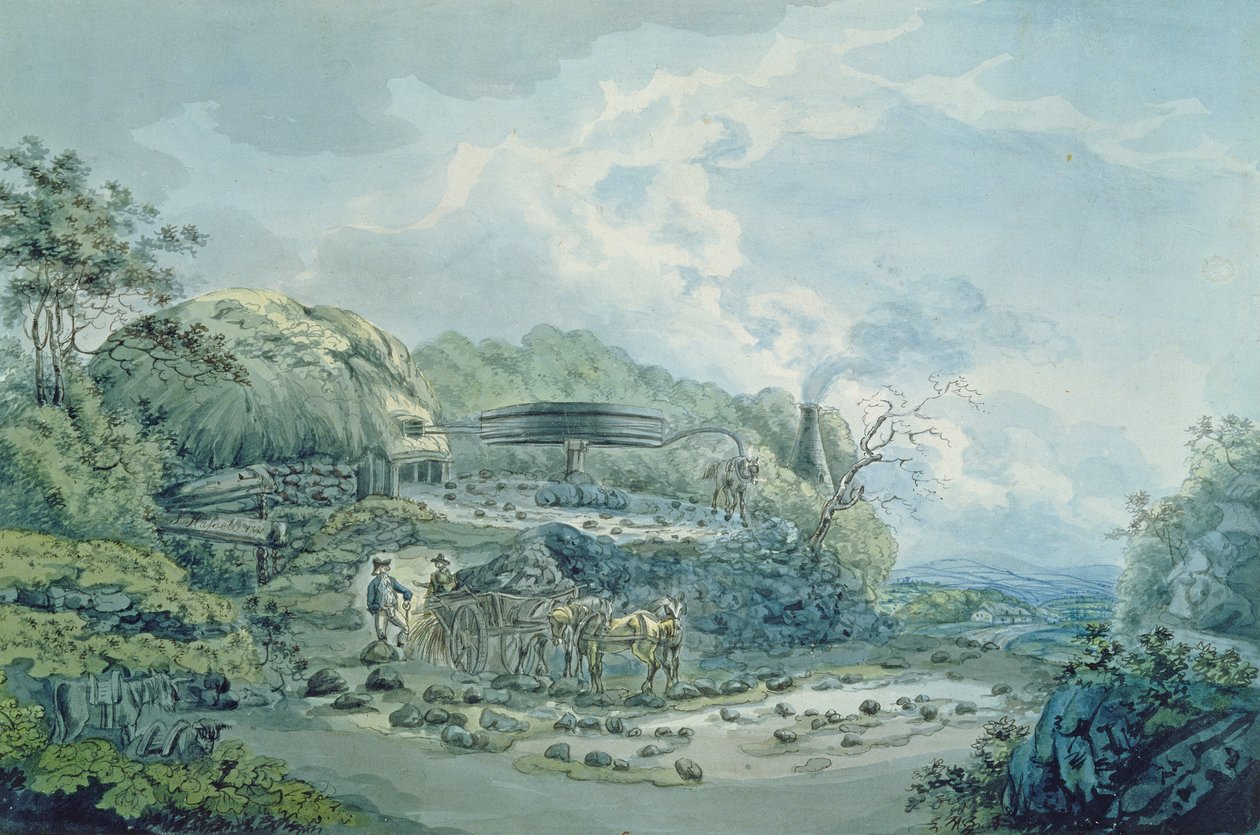 Trabajos de carbón, Glamorgan de John Hassell