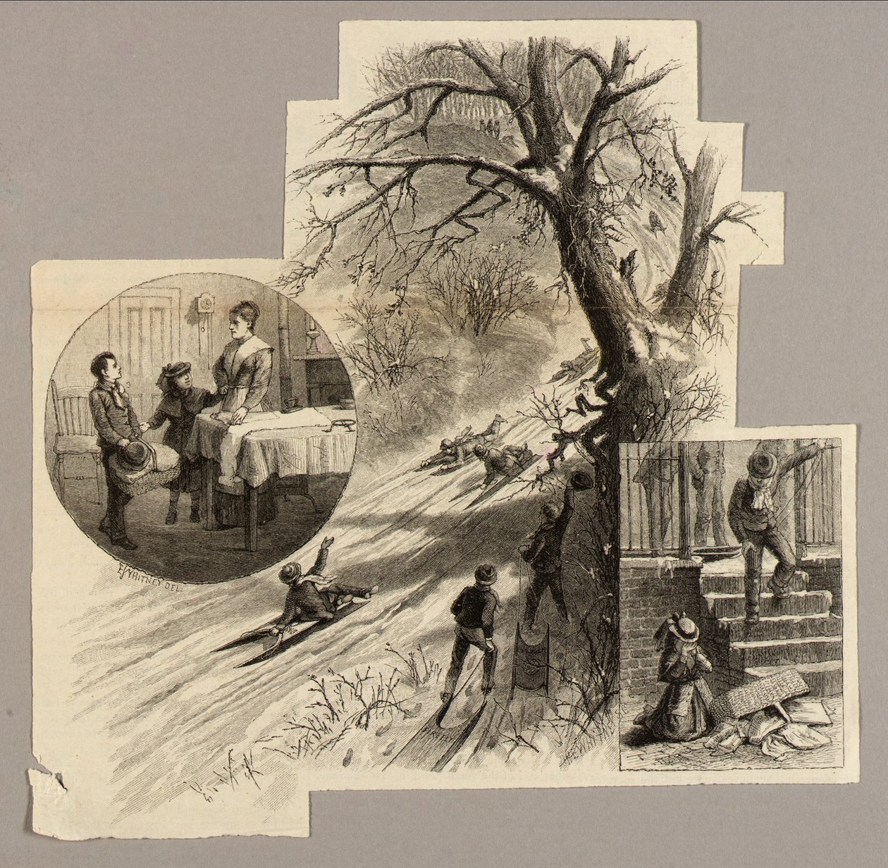 Escenas de la vida infantil de John Henry Ellsworth Whitney