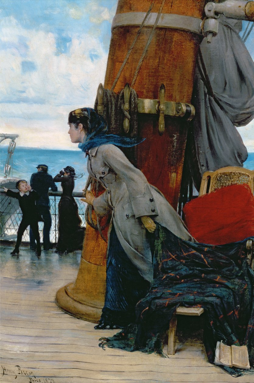 Viaje transatlántico, 1879 de John Henry Frederick Bacon