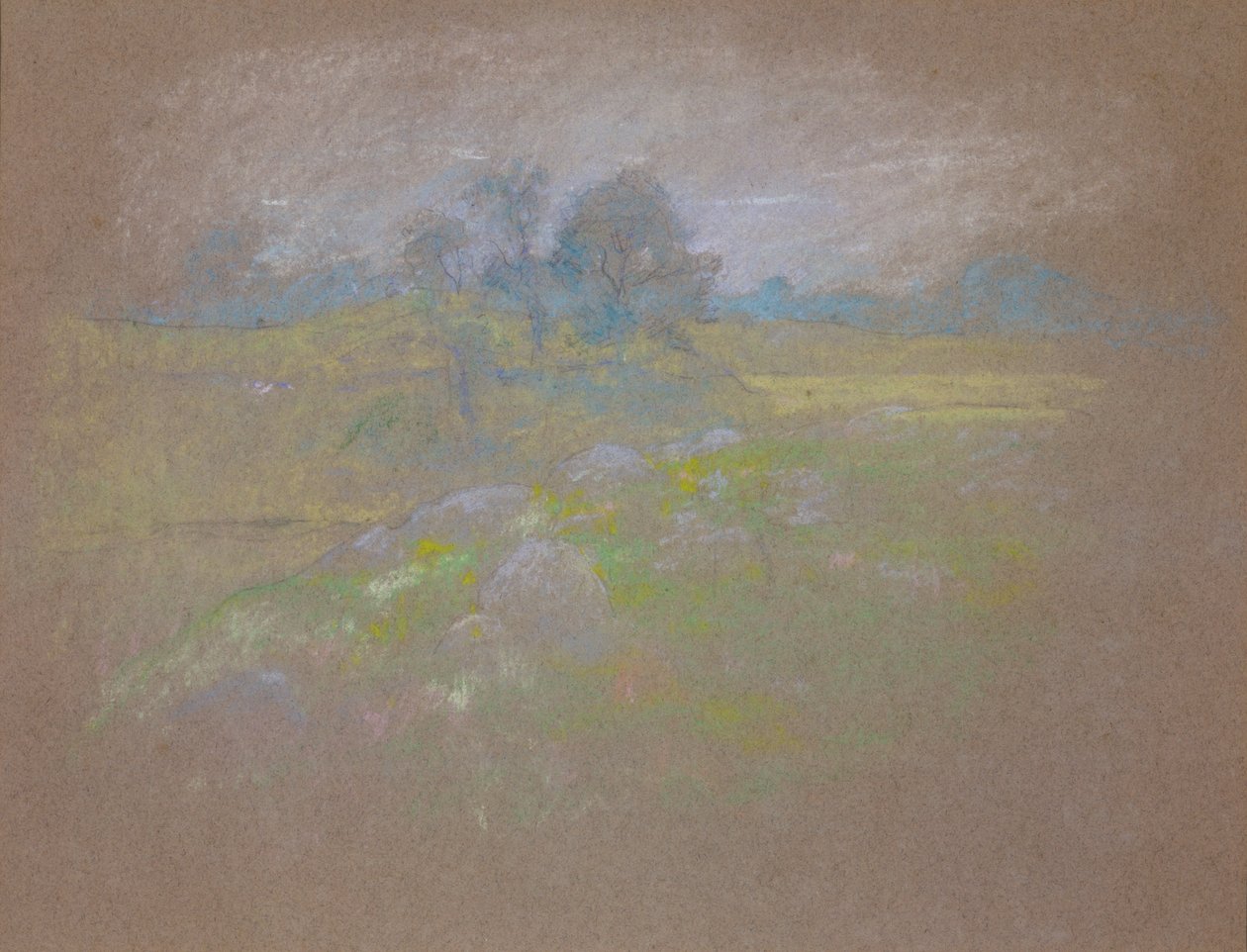 Castañas de John Henry Twachtman