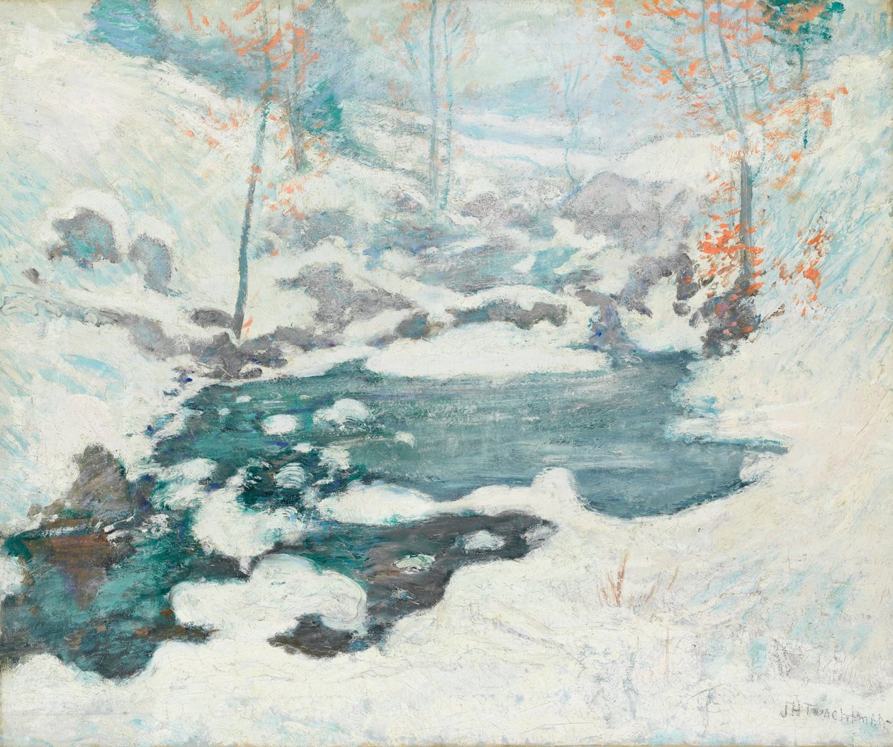 Icebound de John Henry Twachtman