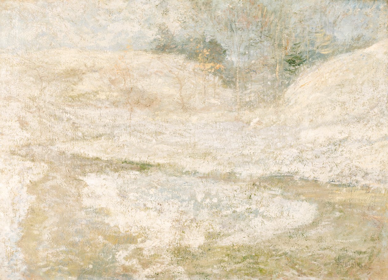 El arroyo, Greenwich, Connecticut de John Henry Twachtman