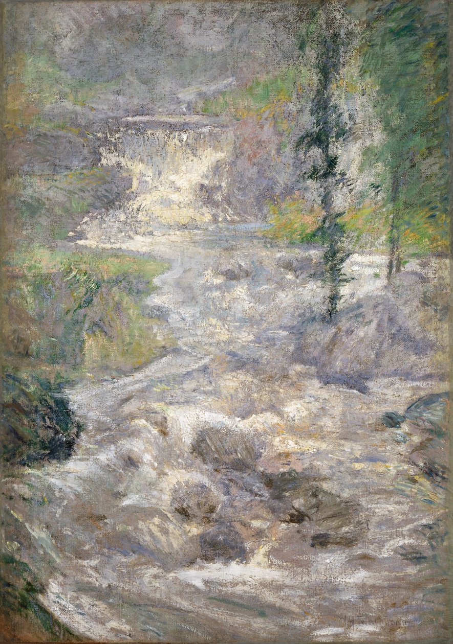 La fuente del arcoíris de John Henry Twachtman