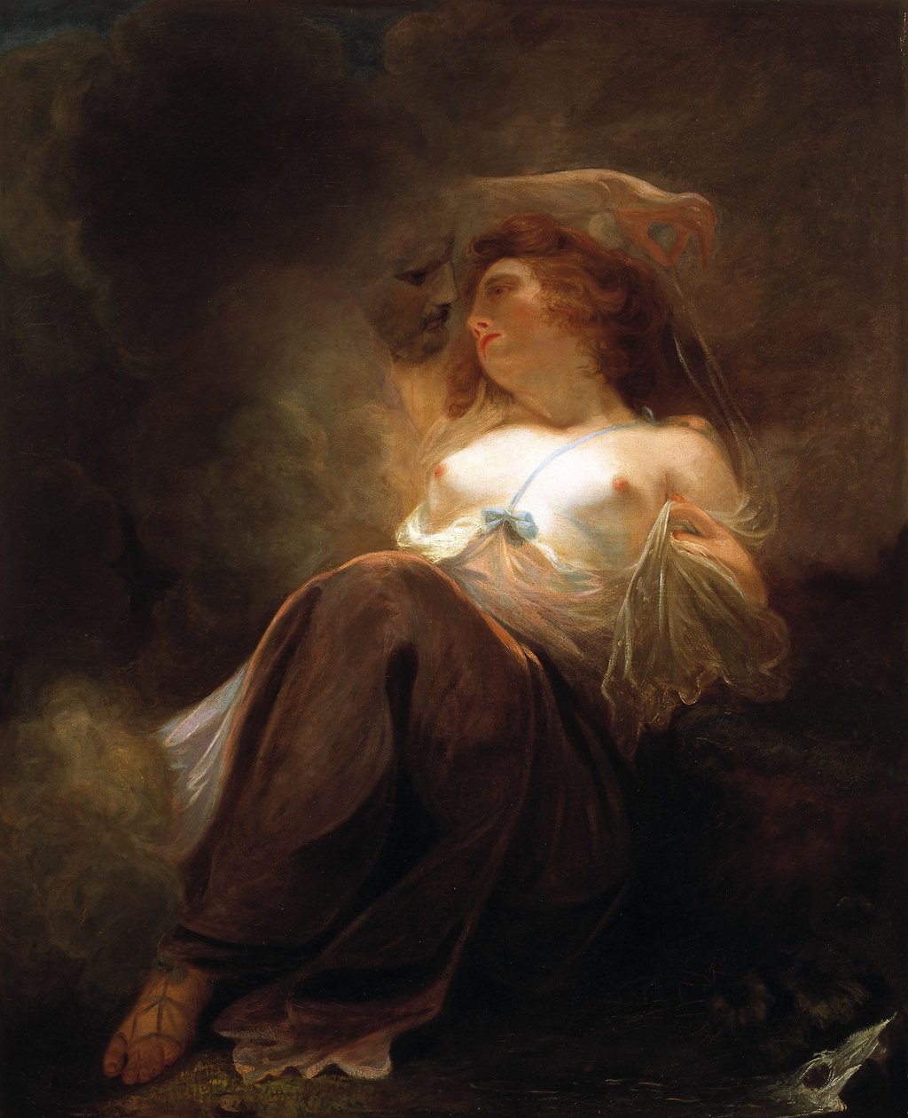Júpiter e Io) por John Hoppner, RA de John Hoppner
