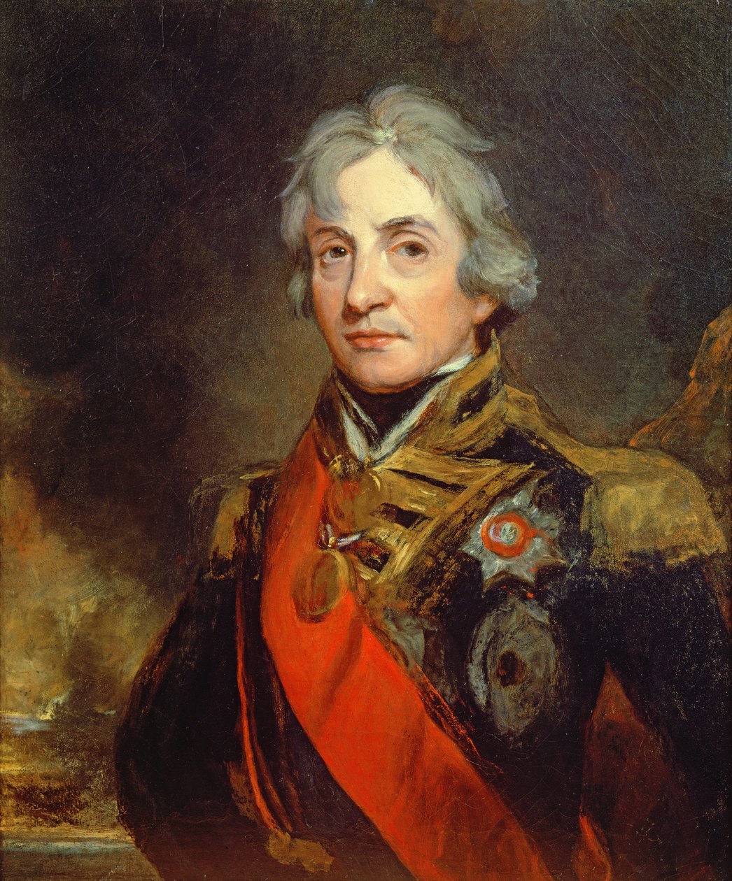 Lord Nelson de John Hoppner