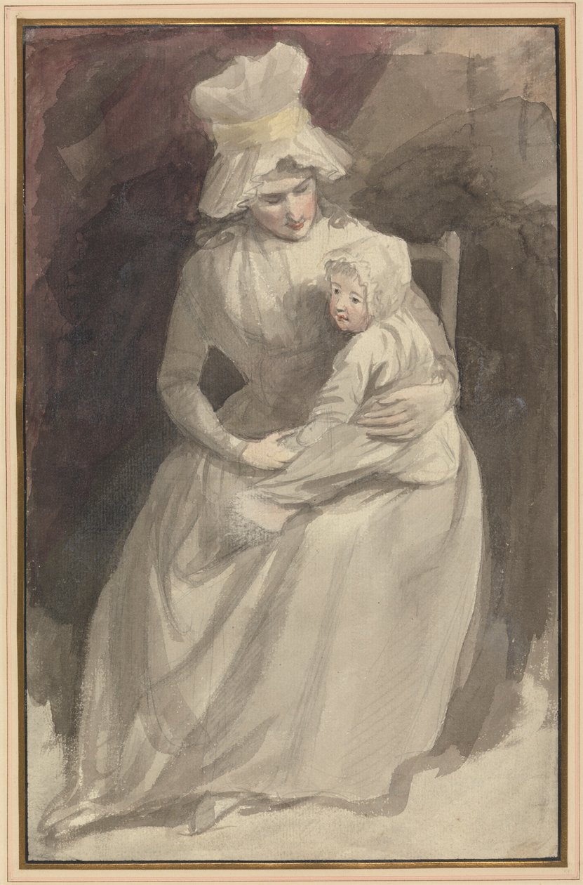 La Sra. Skinner y su hijo de John Hoppner