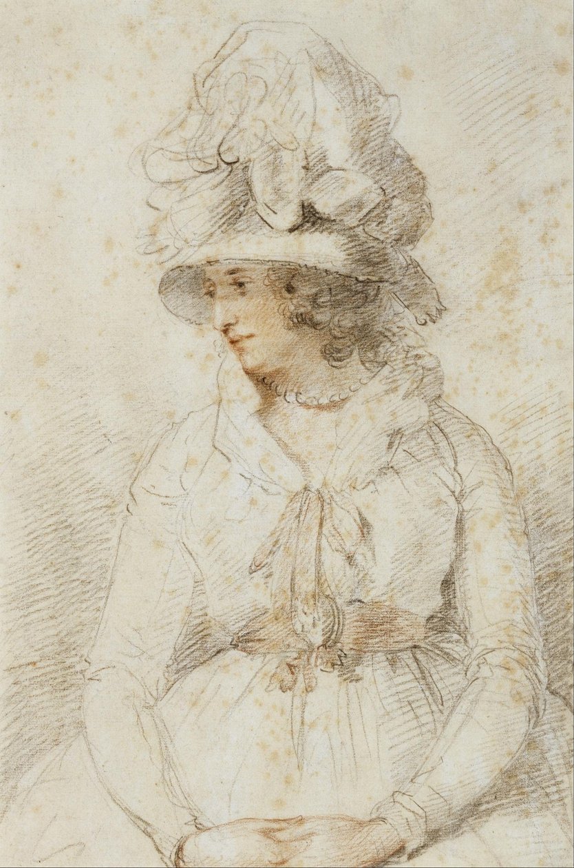 Retrato de una dama de John Hoppner