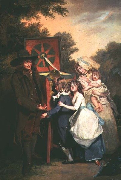 El espectáculo de mirilla de John Hoppner