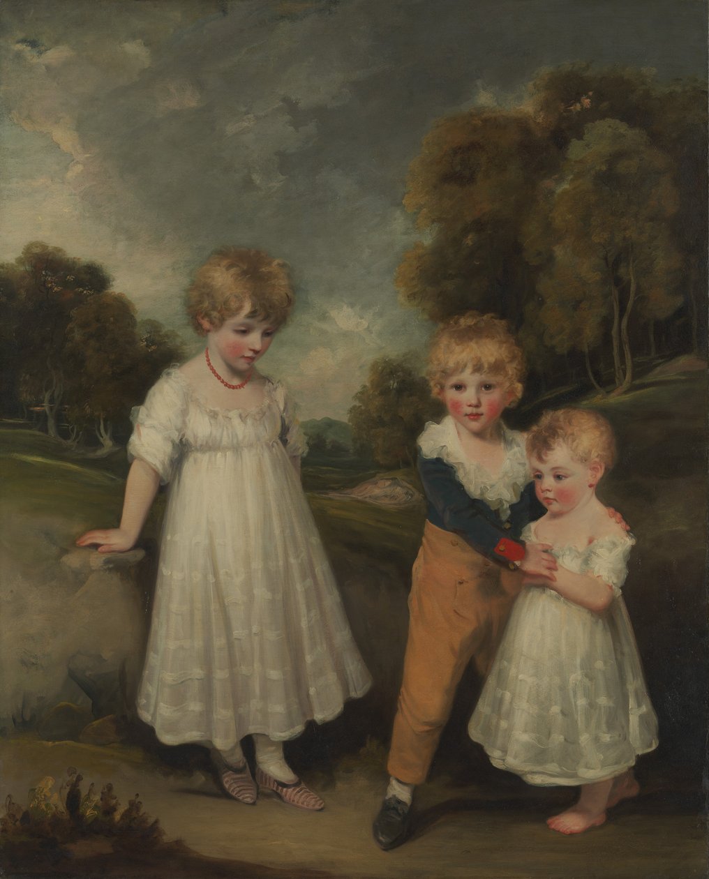 Los niños Sackville, 1796 de John Hoppner
