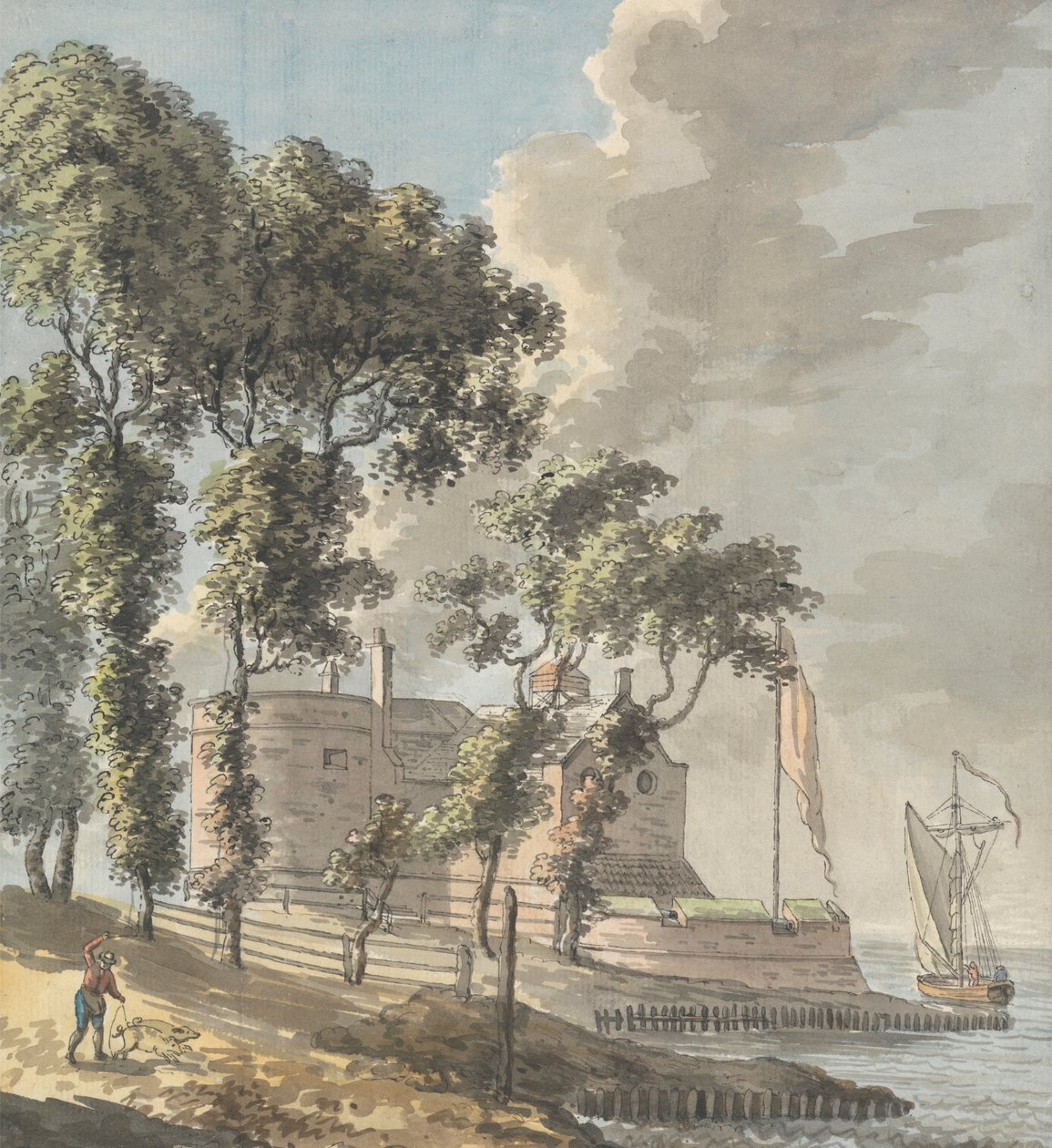 Castillo de Cowes, Isla de Wight de John Inigo Richards