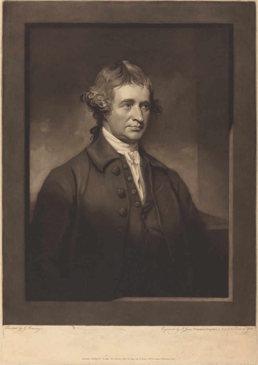 Edmund Burke de John Jones after George Romney