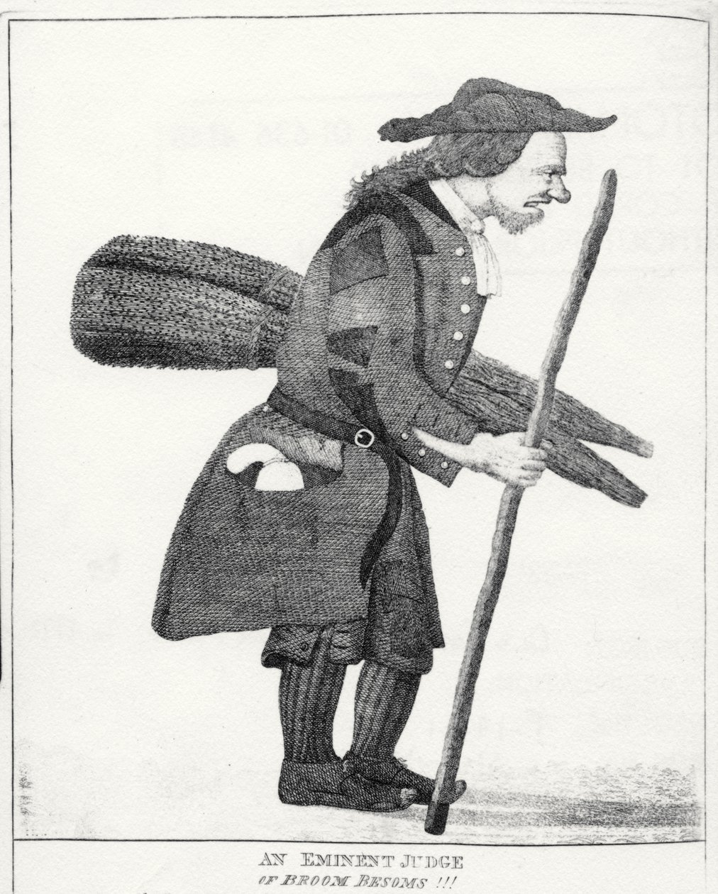 Un Juez Eminente de Escobas de Retama!! 1805 de John Kay