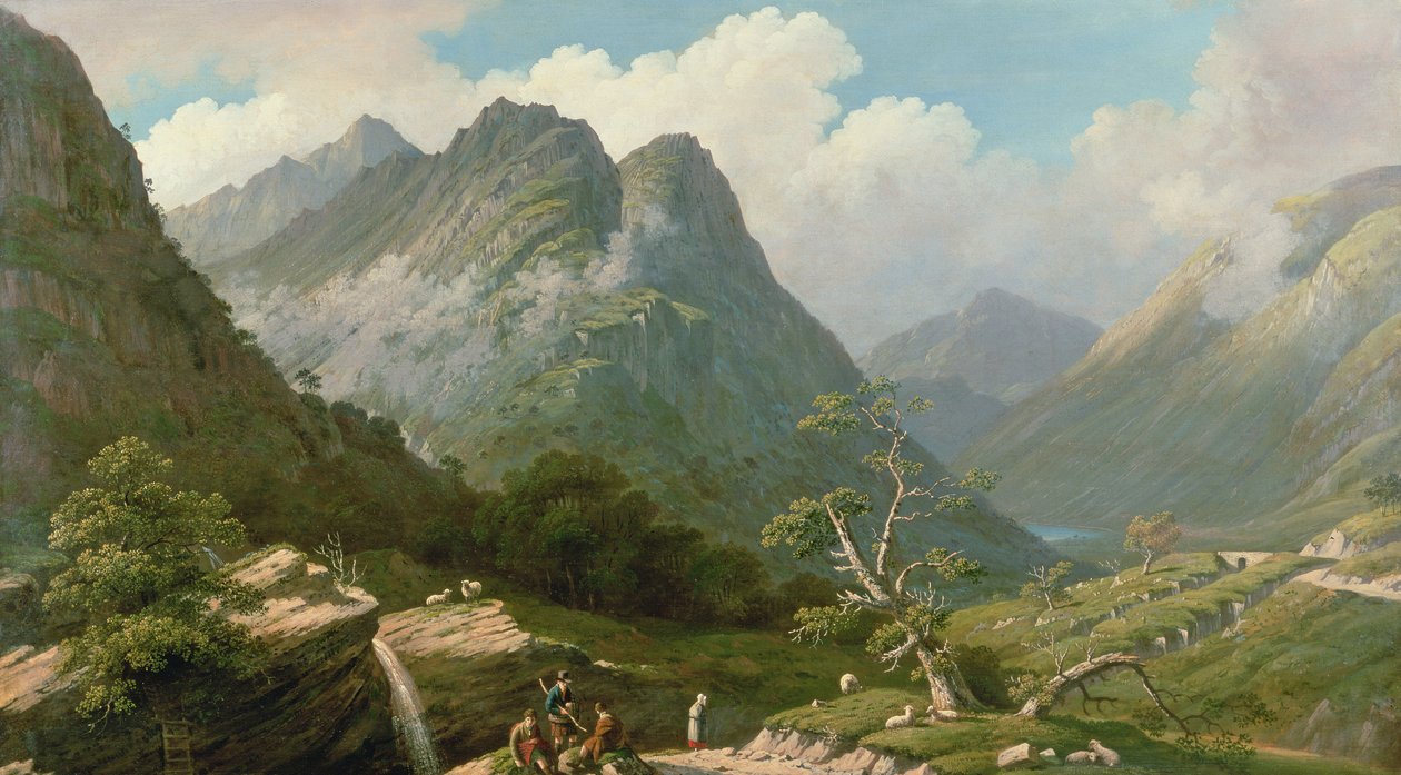 Paisaje de las Tierras Altas de John Knox