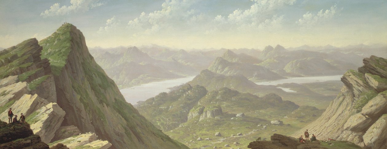 Vista noroeste desde Ben Lomond de John Knox