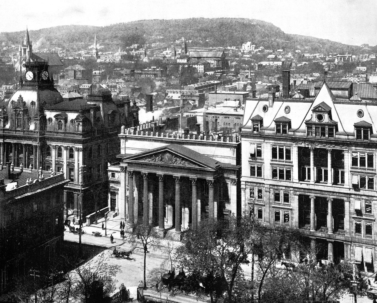 Montreal y Monte Royal, Canadá, 1893 de John L. Stoddard