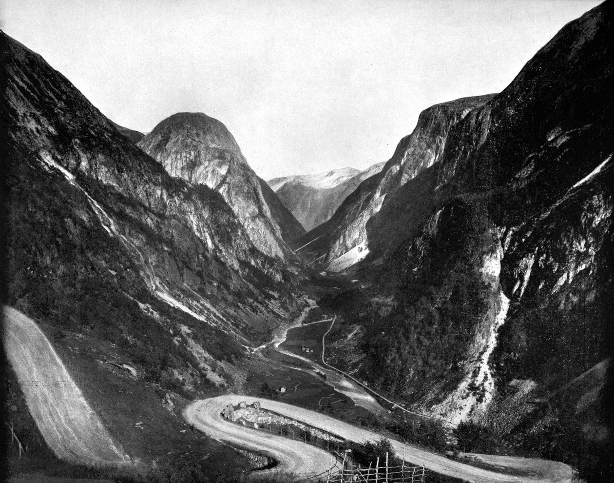 Paso de Naerodal, Noruega de John L. Stoddard