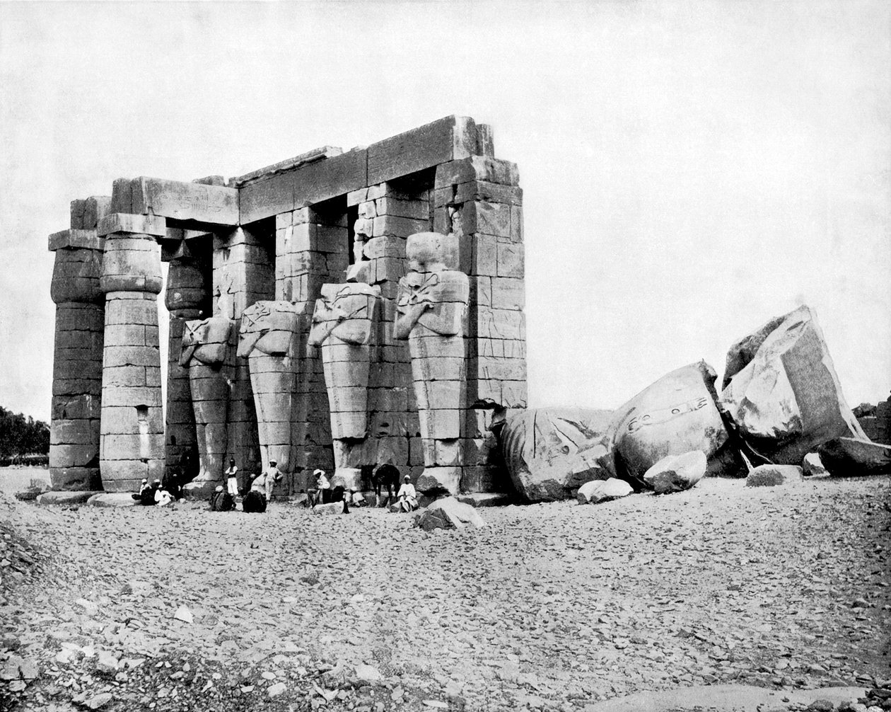 Ruinas, Tebas, Egipto, 1893 de John L. Stoddard