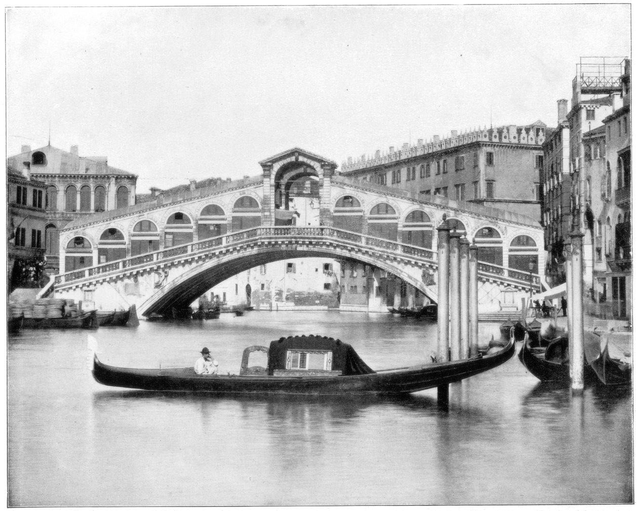 El Rialto, Venecia, finales del siglo XIX de John L. Stoddard
