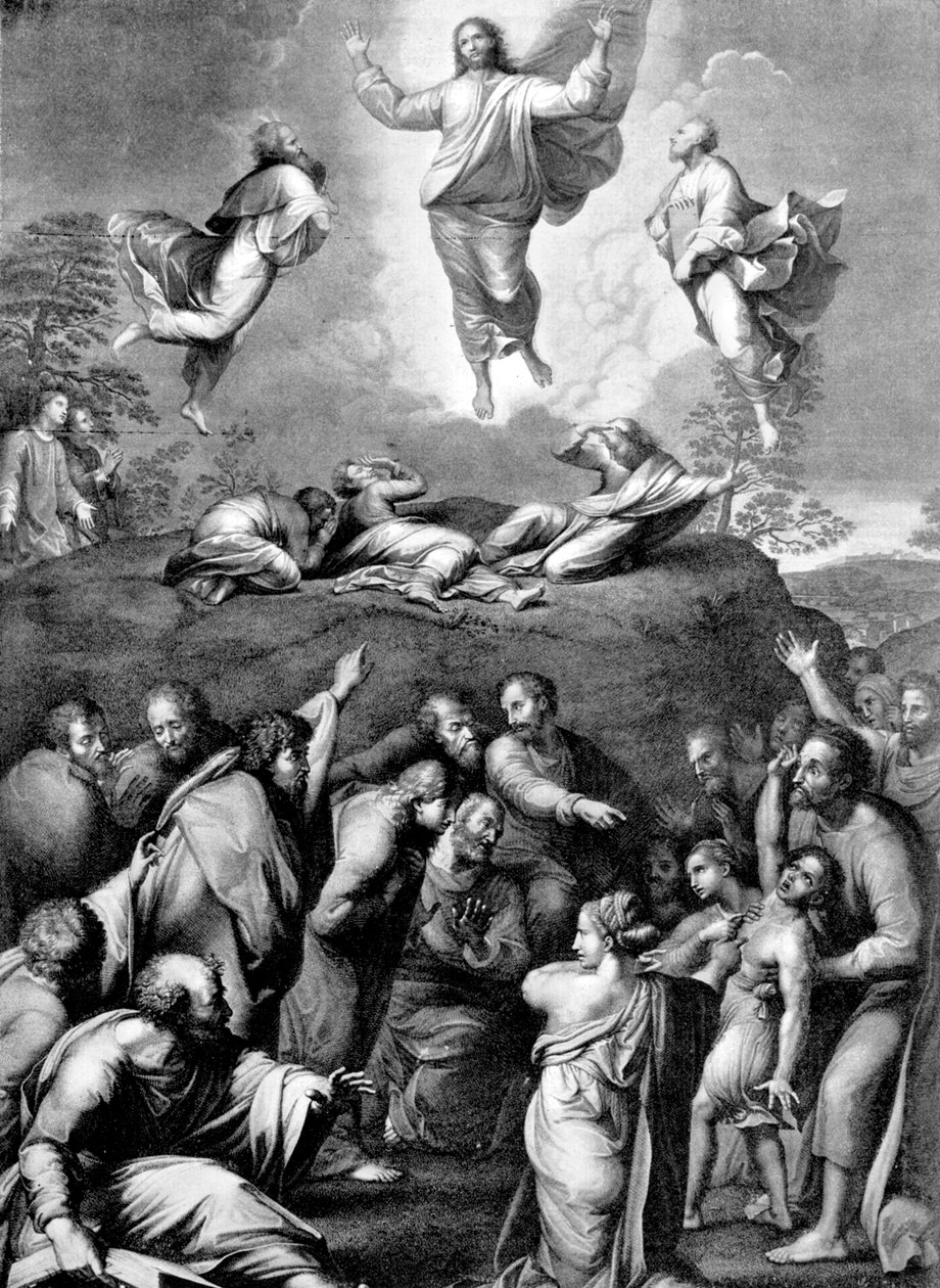 La Transfiguración, c. 1520, 1893 de John L. Stoddard