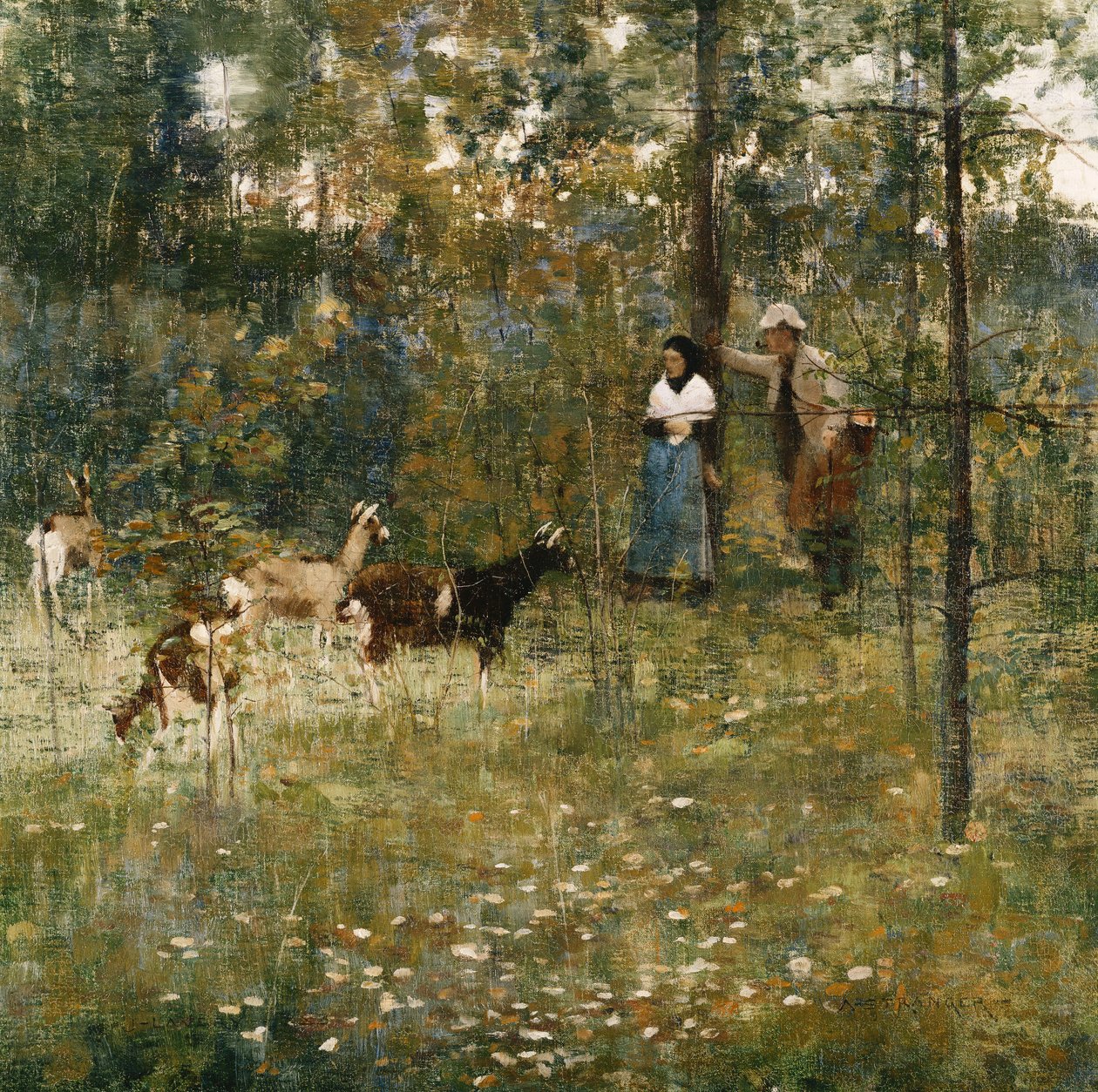 Un Extraño de John Lavery
