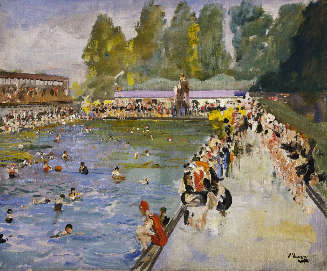 Baños de Chiswick, c.1929 de John Lavery
