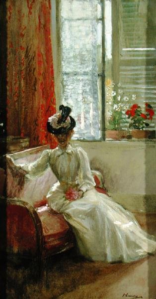 Interior: Una Dama de John Lavery