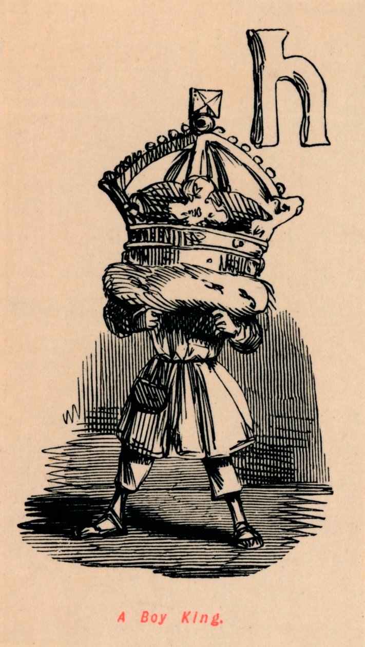 Un Niño Rey de John Leech