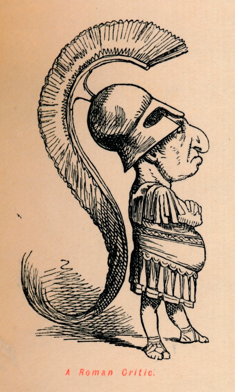 Un crítico romano, 1852 de John Leech