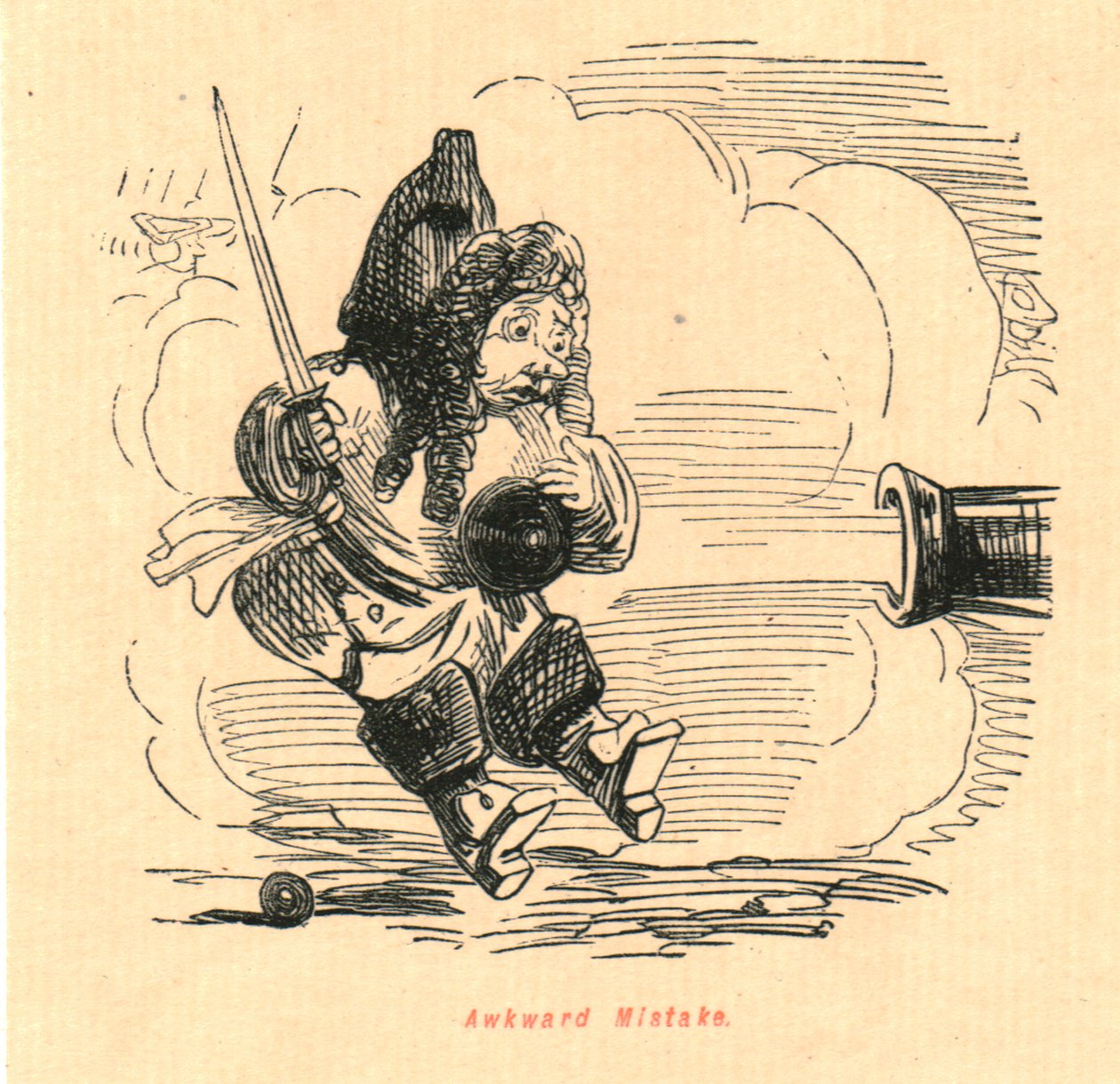 Error torpe, 1897 de John Leech