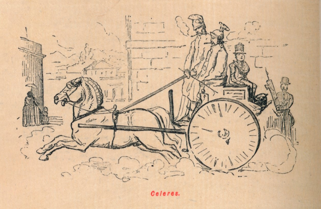 Celeres, 1852 de John Leech