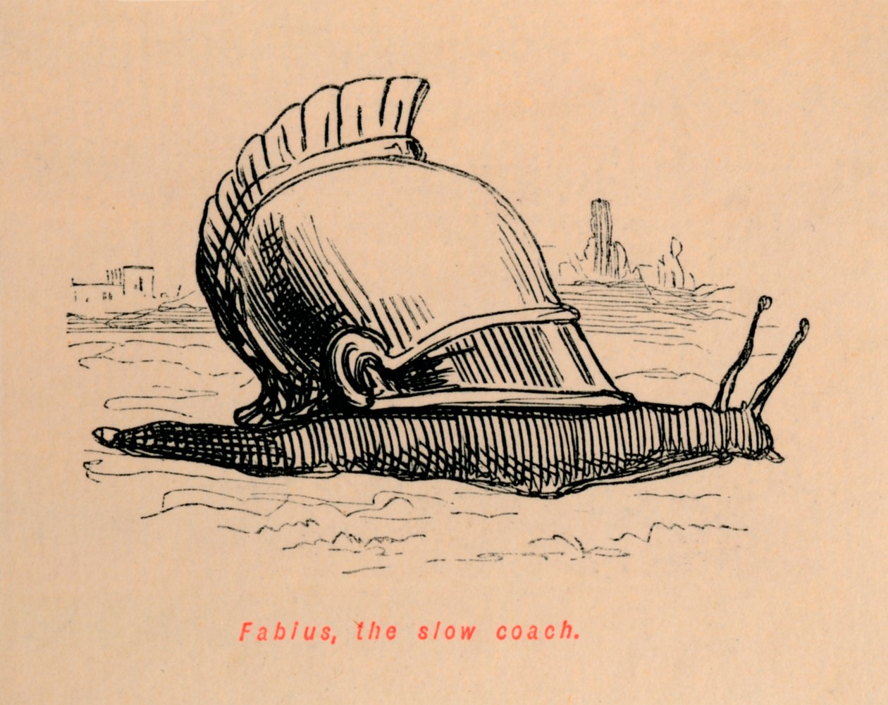 Fabio, el lento, 1852 de John Leech