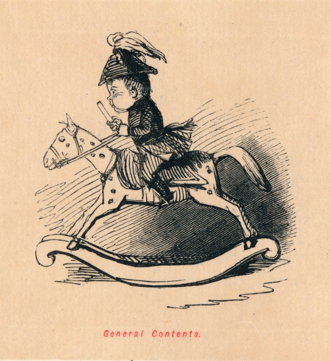 Contenido general, c. 1860 de John Leech