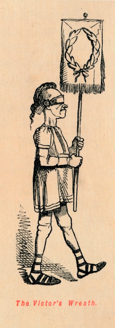 La corona del vencedor, 1852 de John Leech