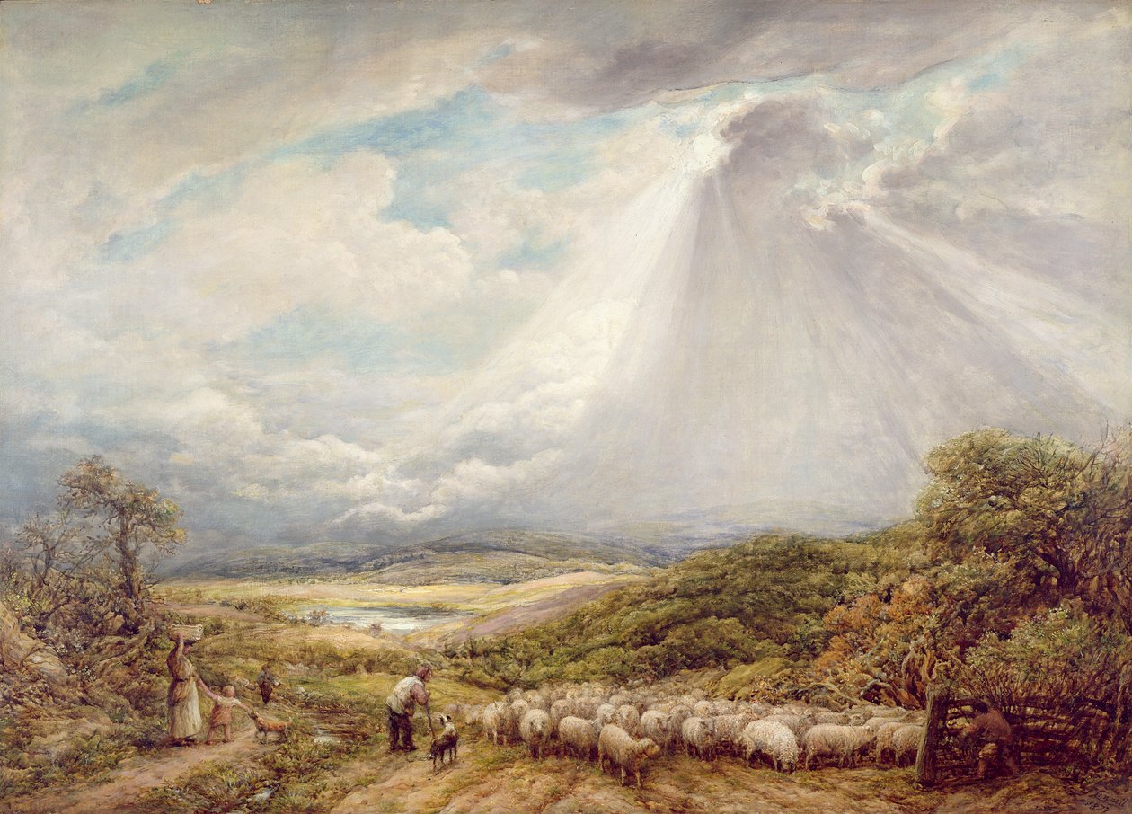 Conduciendo el rebaño de John Linnell