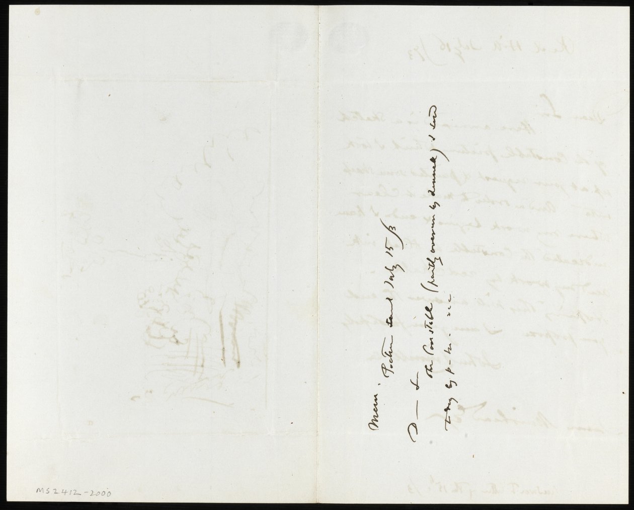 Carta a James Muirhead de John Linnell