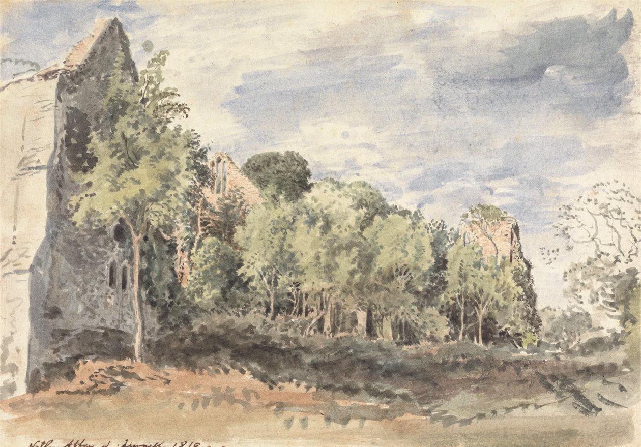 Abadía de Netley de John Linnell