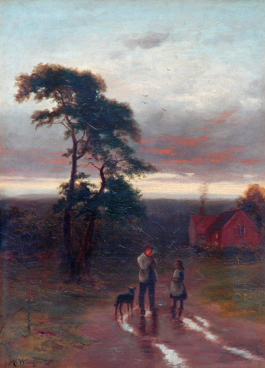Atardecer de John MacWhirter