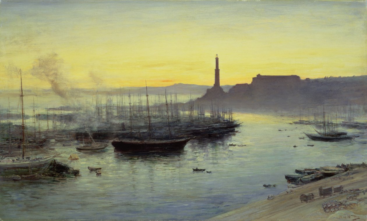 Génova, 1904 de John MacWhirter