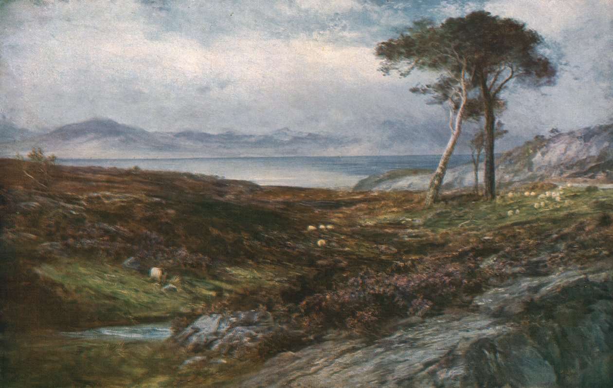 Brezo: Tierras Altas de Escocia, c1910, c1930 de John MacWhirter