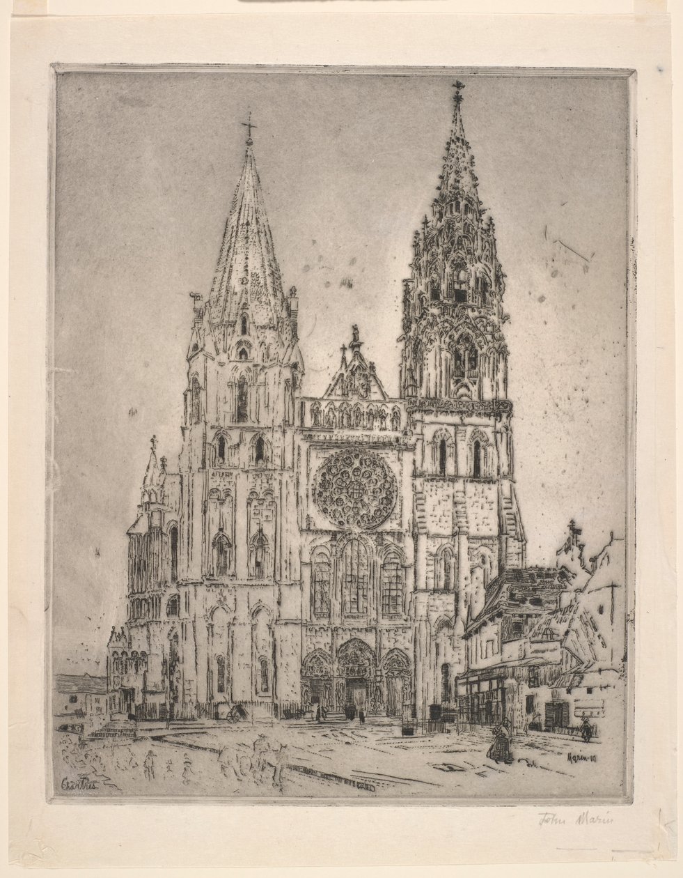 Catedral de Chartres de John Marin