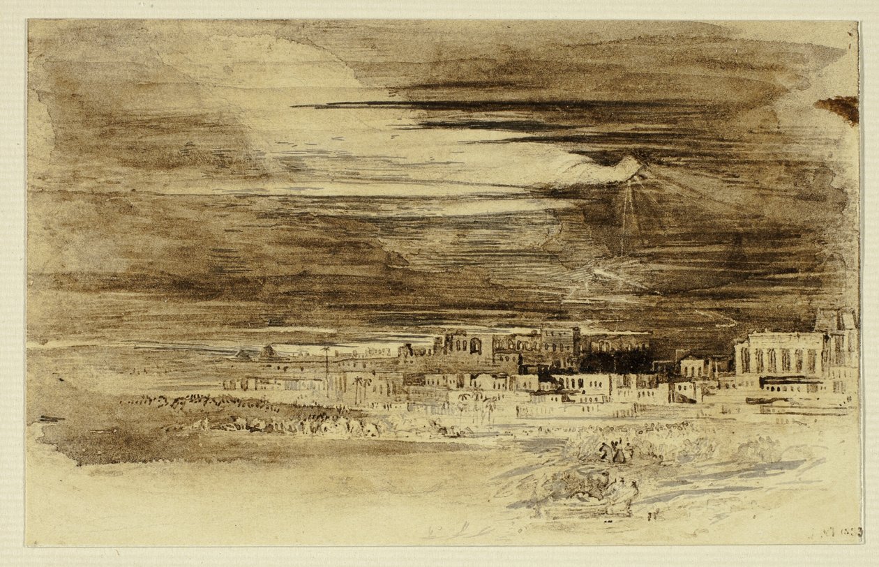 El ángel destructor de John Martin