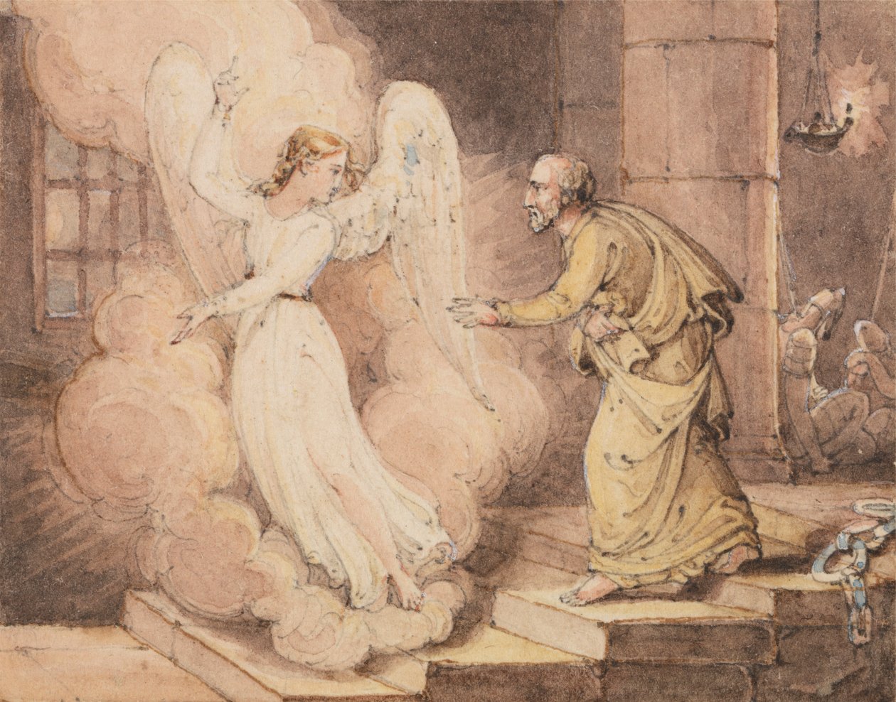 Liberación de San Pedro de la cárcel de John Martin