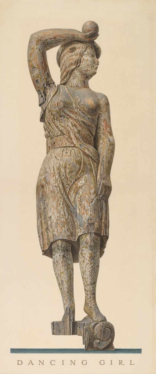 Figura de Carro de Circo: "Chica Bailarina" de John Matulis
