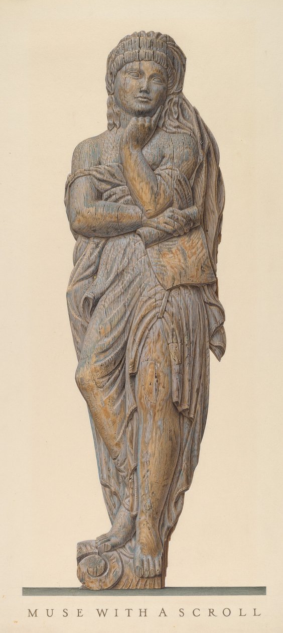 Figura de carro de circo: Musa de John Matulis