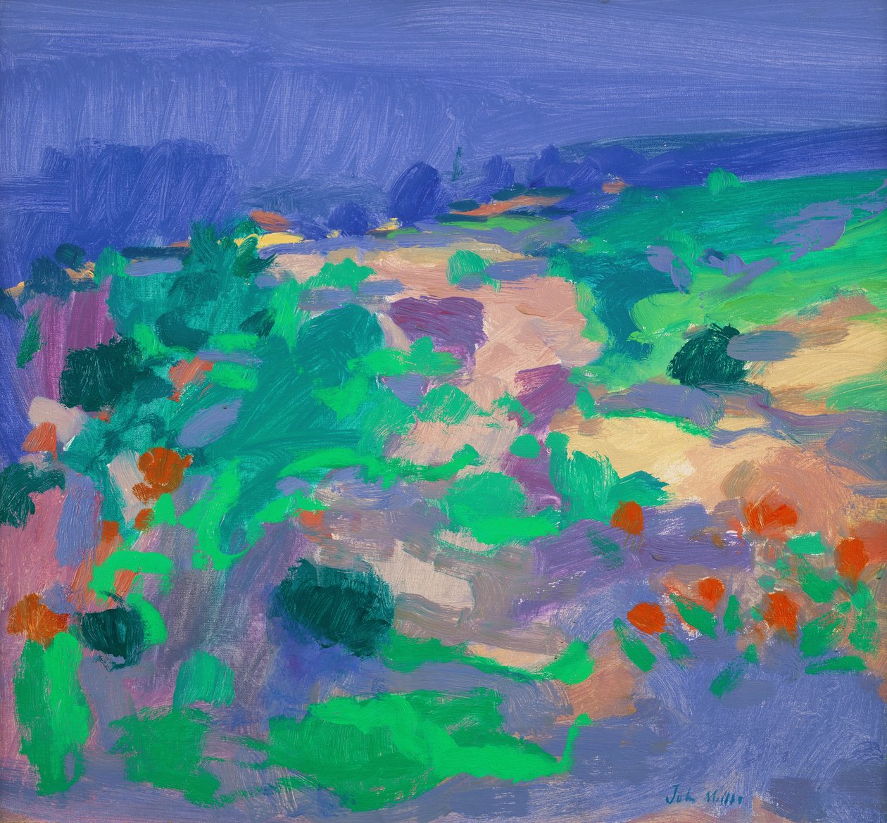 Paisaje del Algarve de John Miller