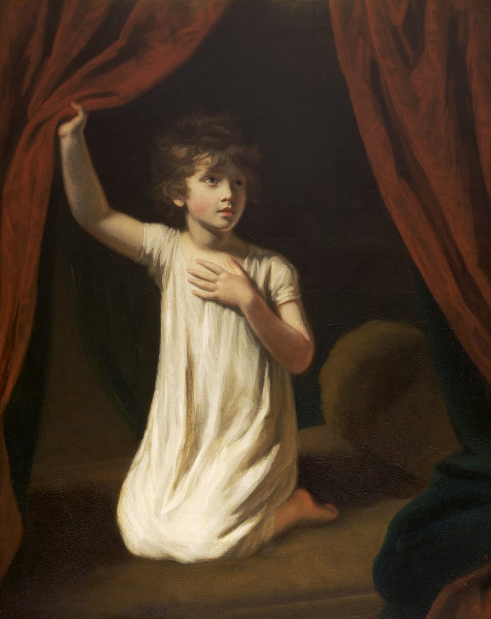 La llamada de Samuel de John Opie
