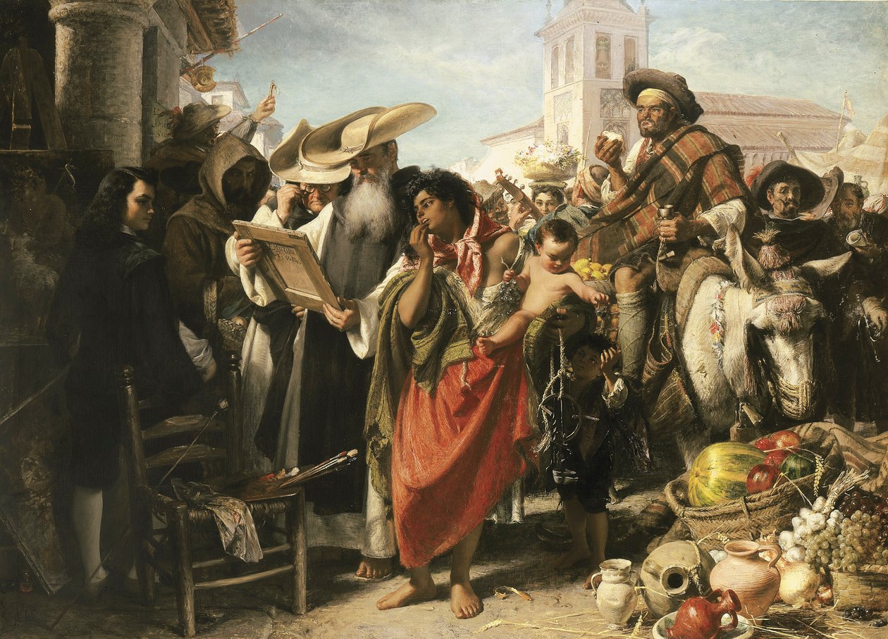 La carrera temprana de Murillo, 1865 de John Phillip