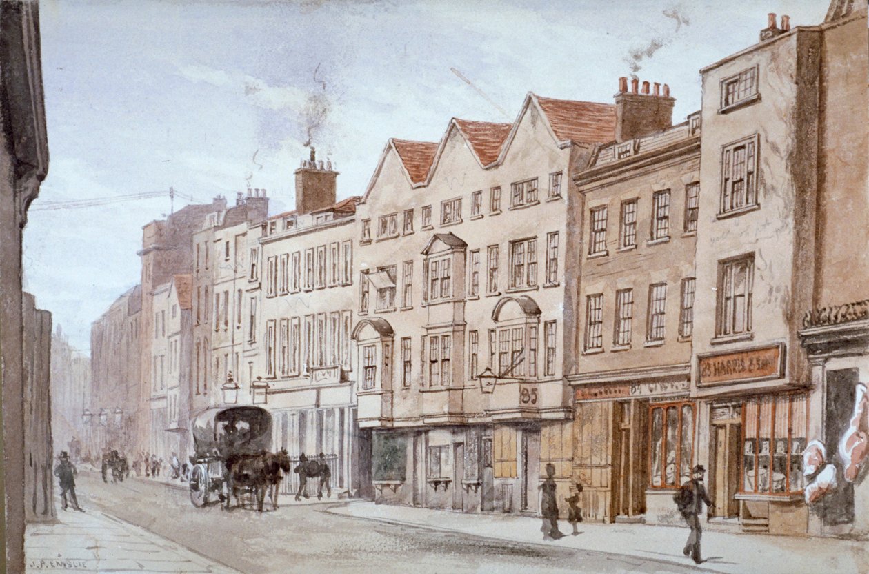 Fetter Lane, Ciudad de Londres de John Phillipps Emslie