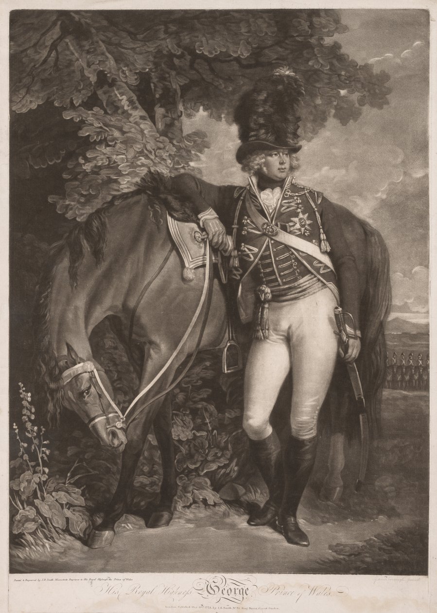 Jorge, Príncipe de Gales de John Raphael Smith