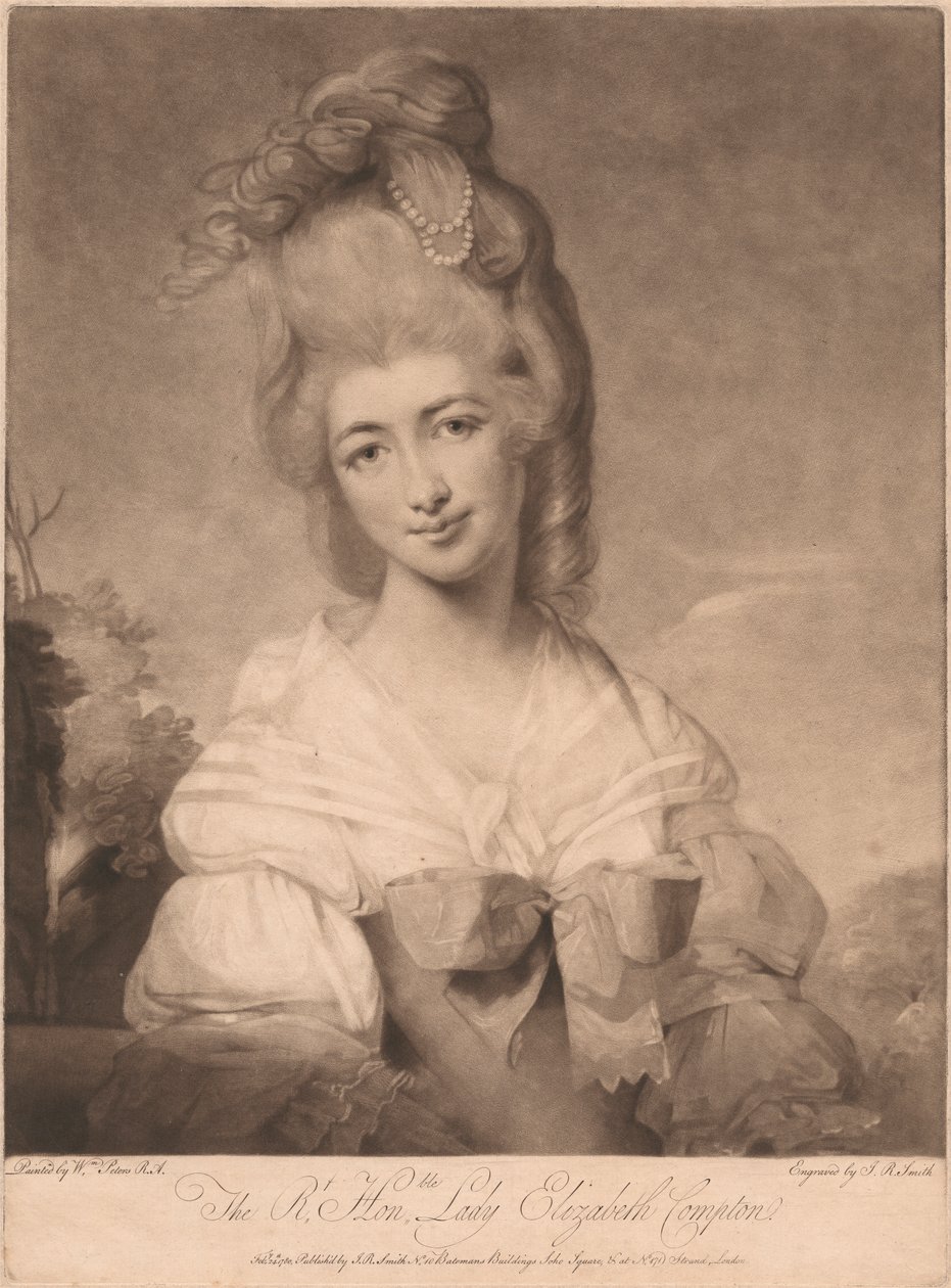 Lady Elizabeth Compton de John Raphael Smith